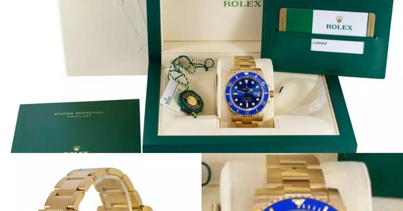 Pensioner conned out of £38k Rolex in callous courier scam