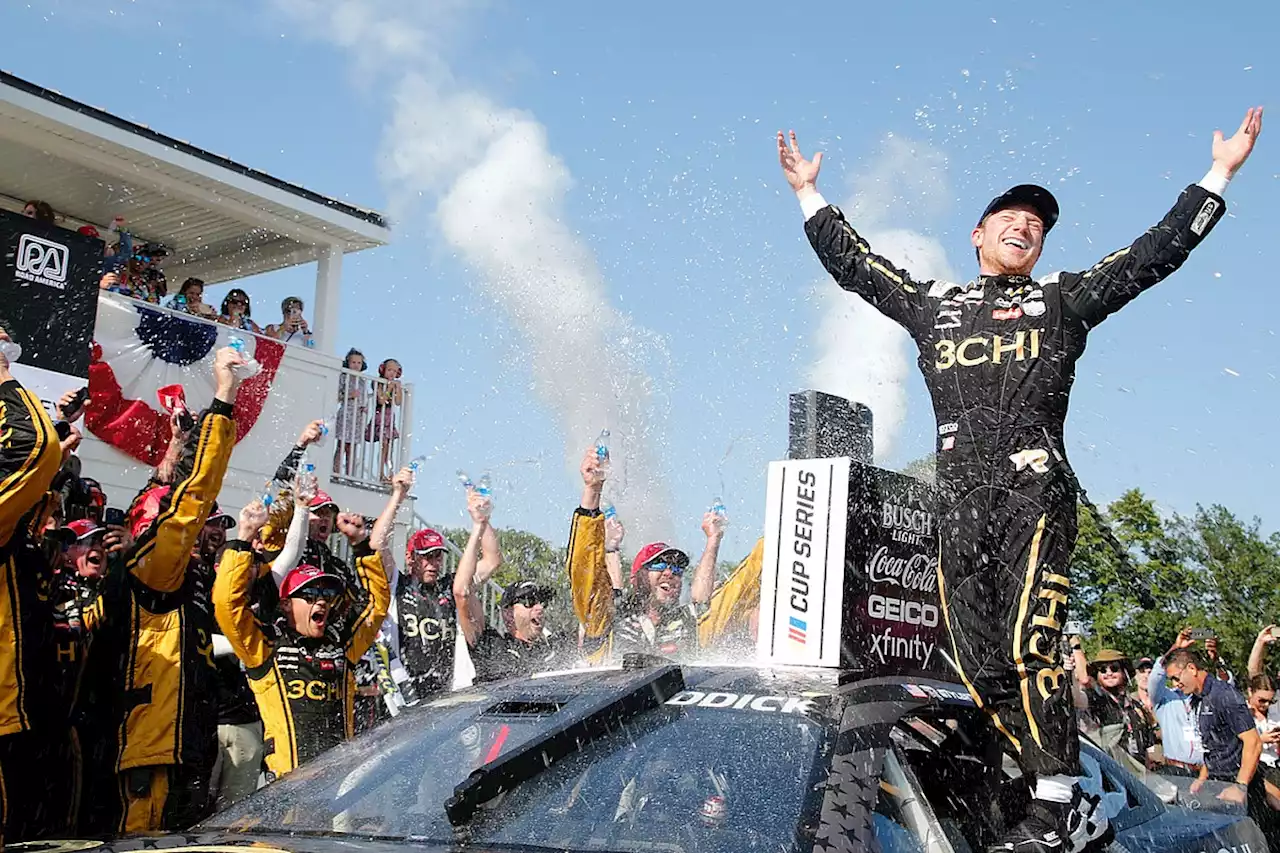 Tyler Reddick earns first career Cup win at Road America