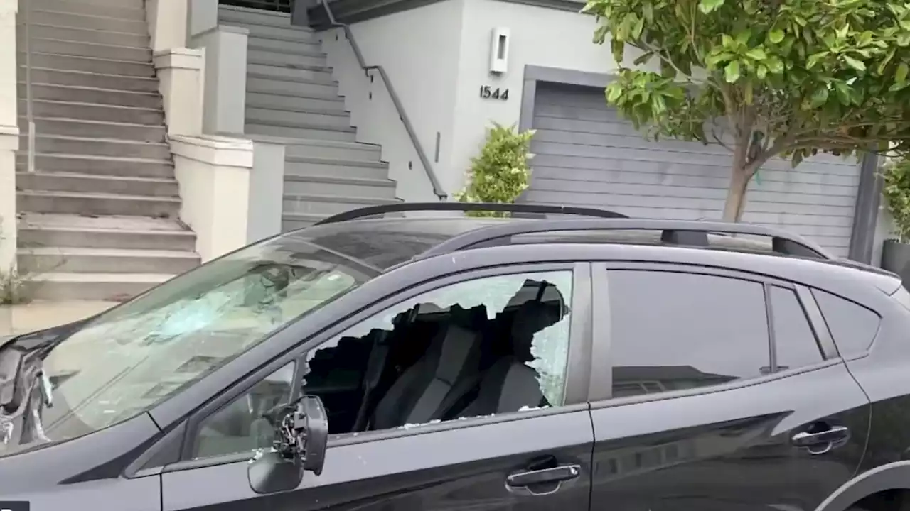 Man Arrested After Several Cars Vandalized Along San Francisco Block