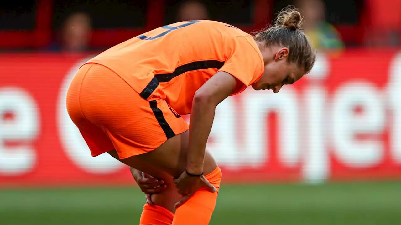 Zorgen om Oranjevrouwen vlak voor start EK: 'Wordt een race tegen de klok'