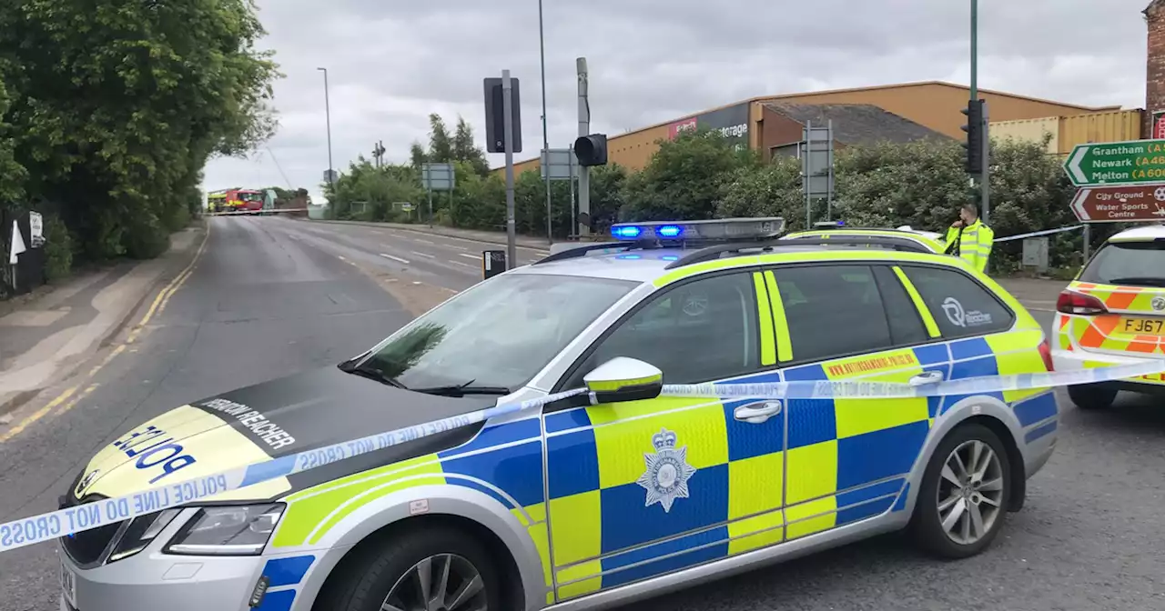 Updates as major road closed after lorry falls from bridge