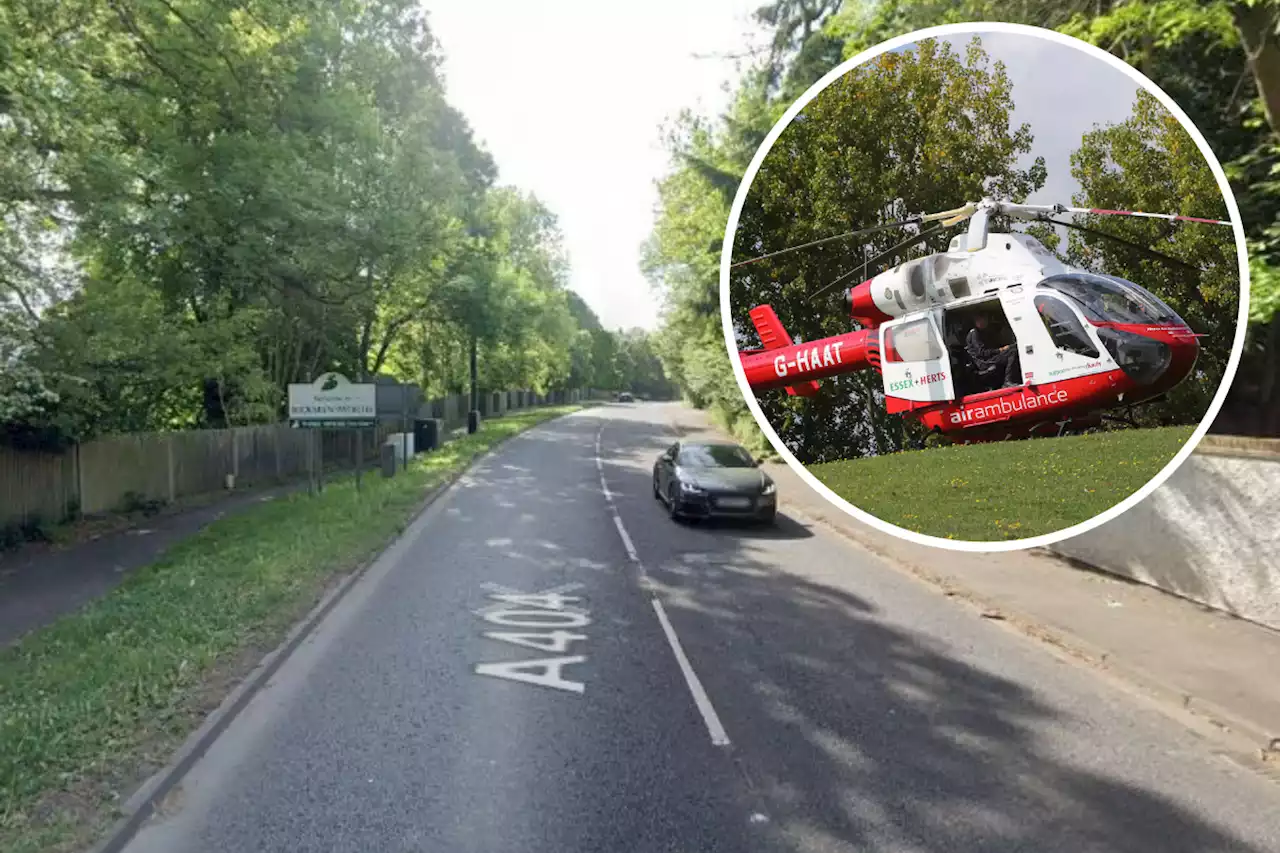 Air ambulance called after two-car crash leaves person trapped