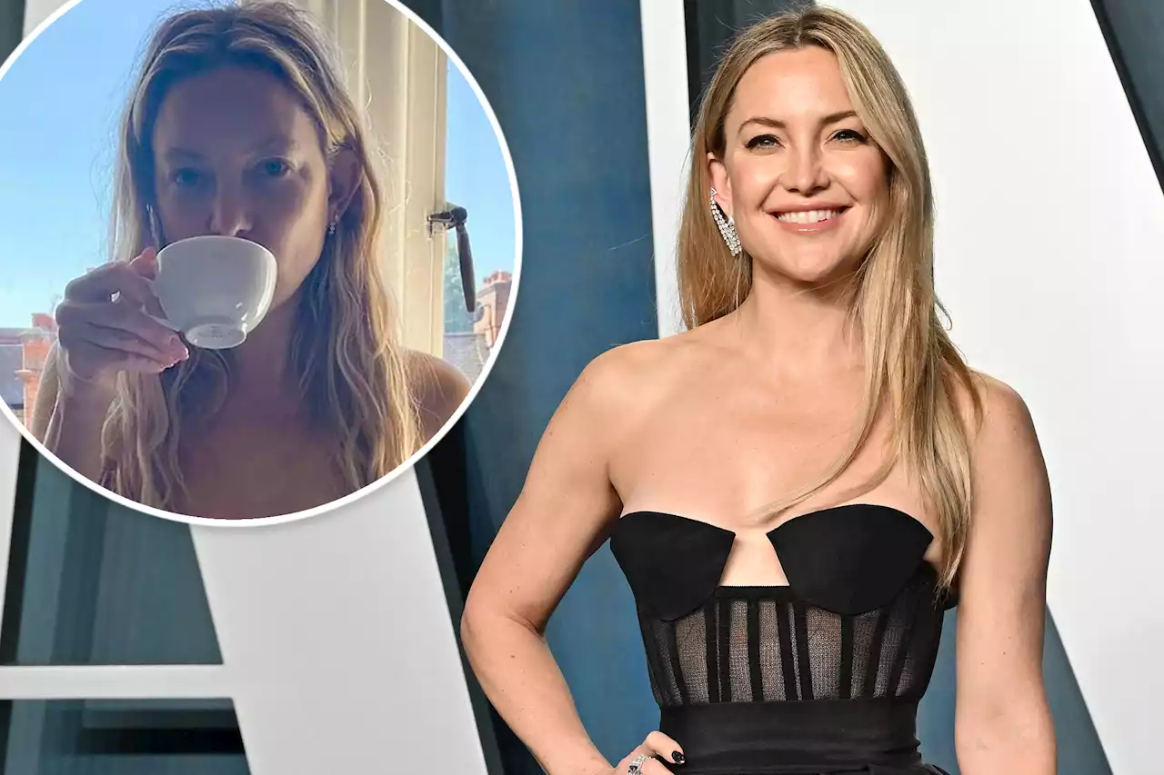 Kate Hudson goes topless on Instagram, prompting brother’s awkward reaction