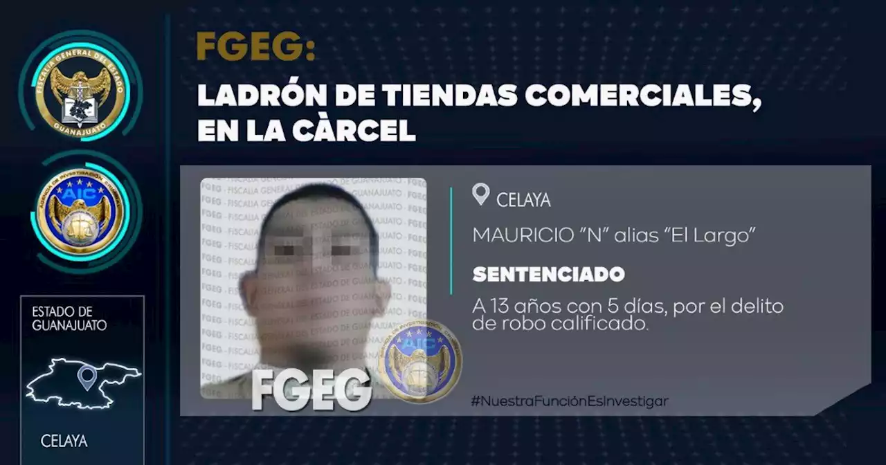 Le dan 13 años de prisión a ladrón de Oxxos que robó hasta 9 sucursales en Celaya