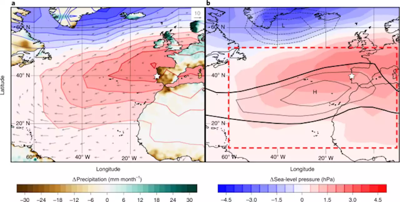 Twentieth-century Azores High expansion unprecedented in the past 1,200 years - Nature Geoscience