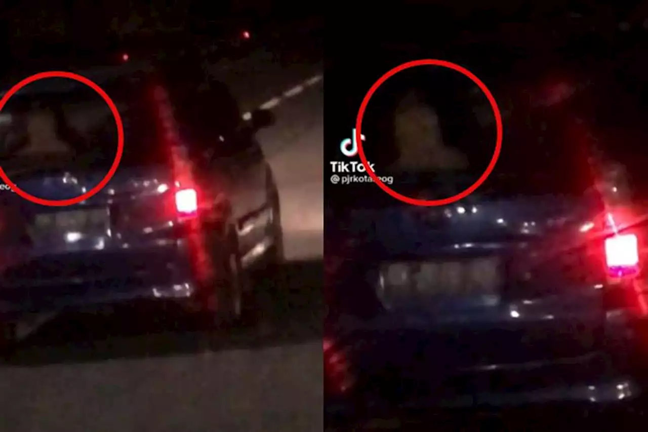 Viral Sosok Pocong Tertangkap Kamera Duduk di Kursi Mobil, Netizen: Mobilnya Pasti Berat Banget - Pikiran-Rakyat.com