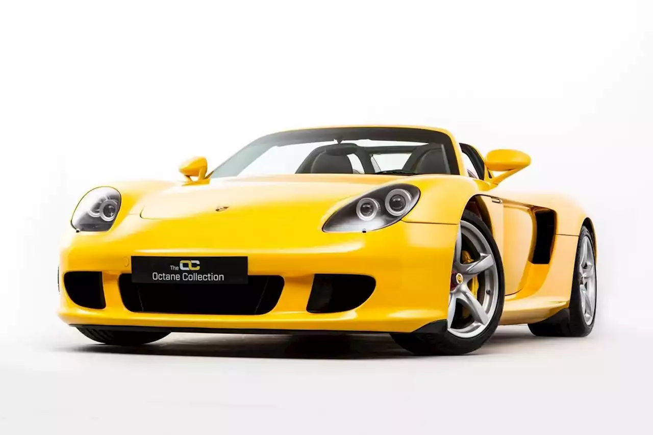 Ultra-rare yellow Porsche Carrera GT for sale