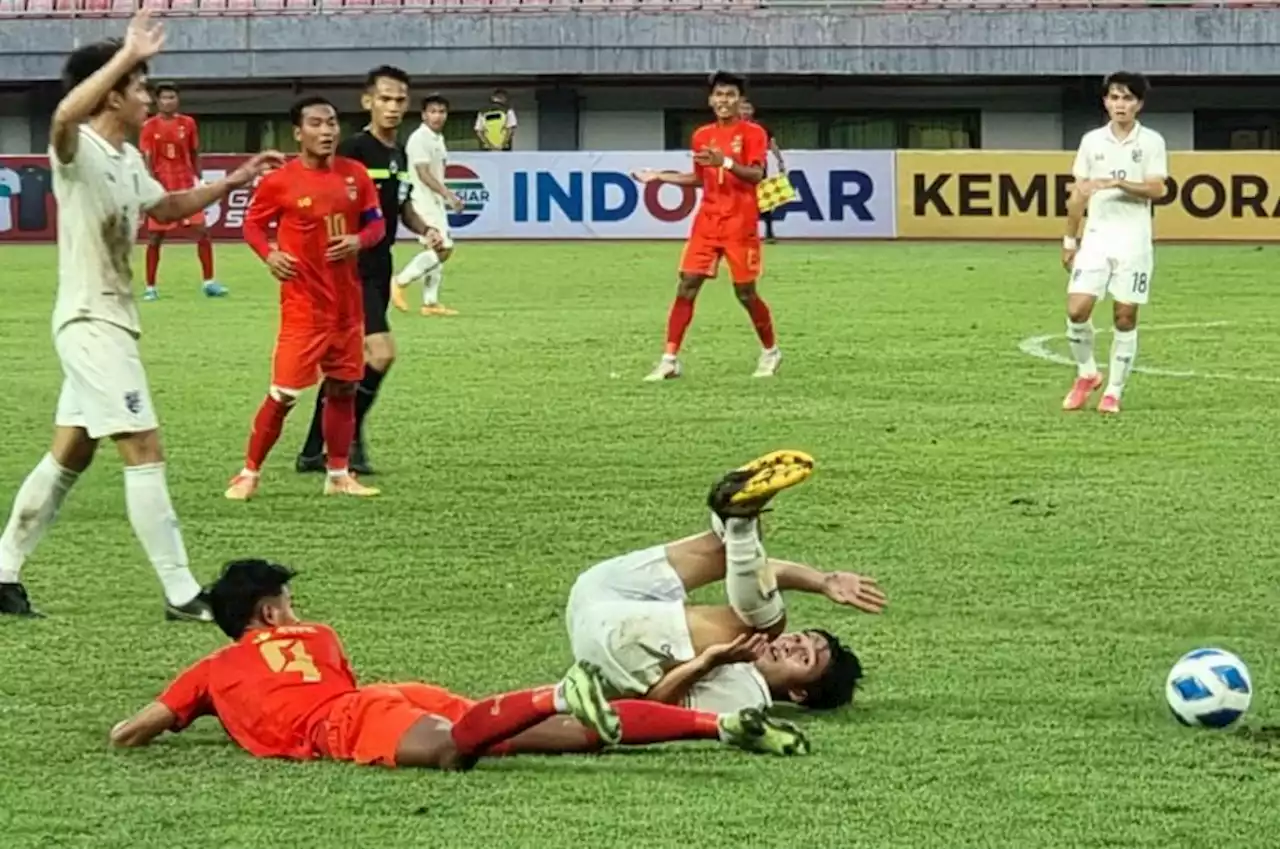 Hasil Piala AFF U-19: Gunduli Myanmar U-19, Thailand Pimpin Klasemen Grup A