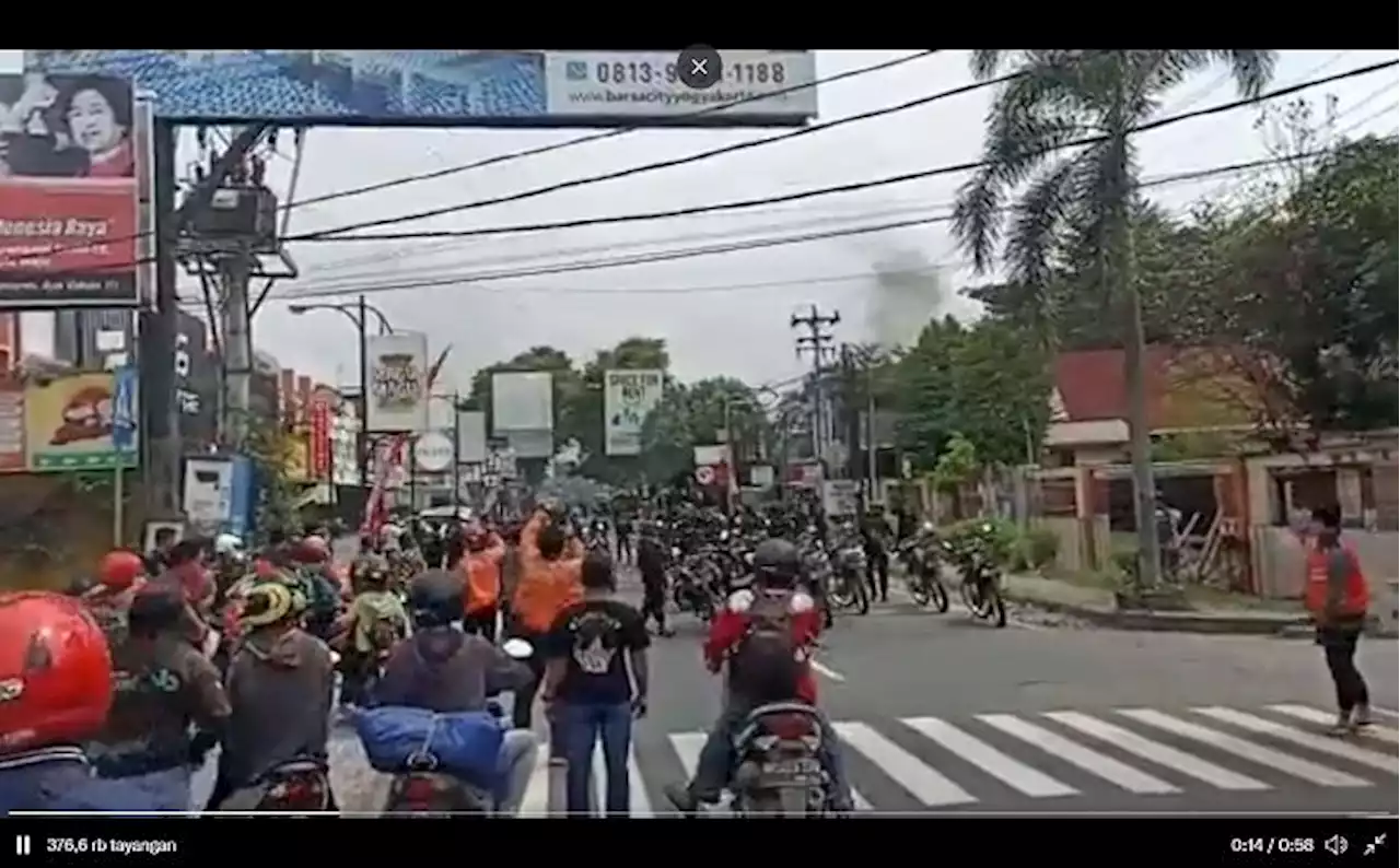 Buntut Tawuran di Babarsari Jogja: 4 Motor Kobong & 3 Terluka