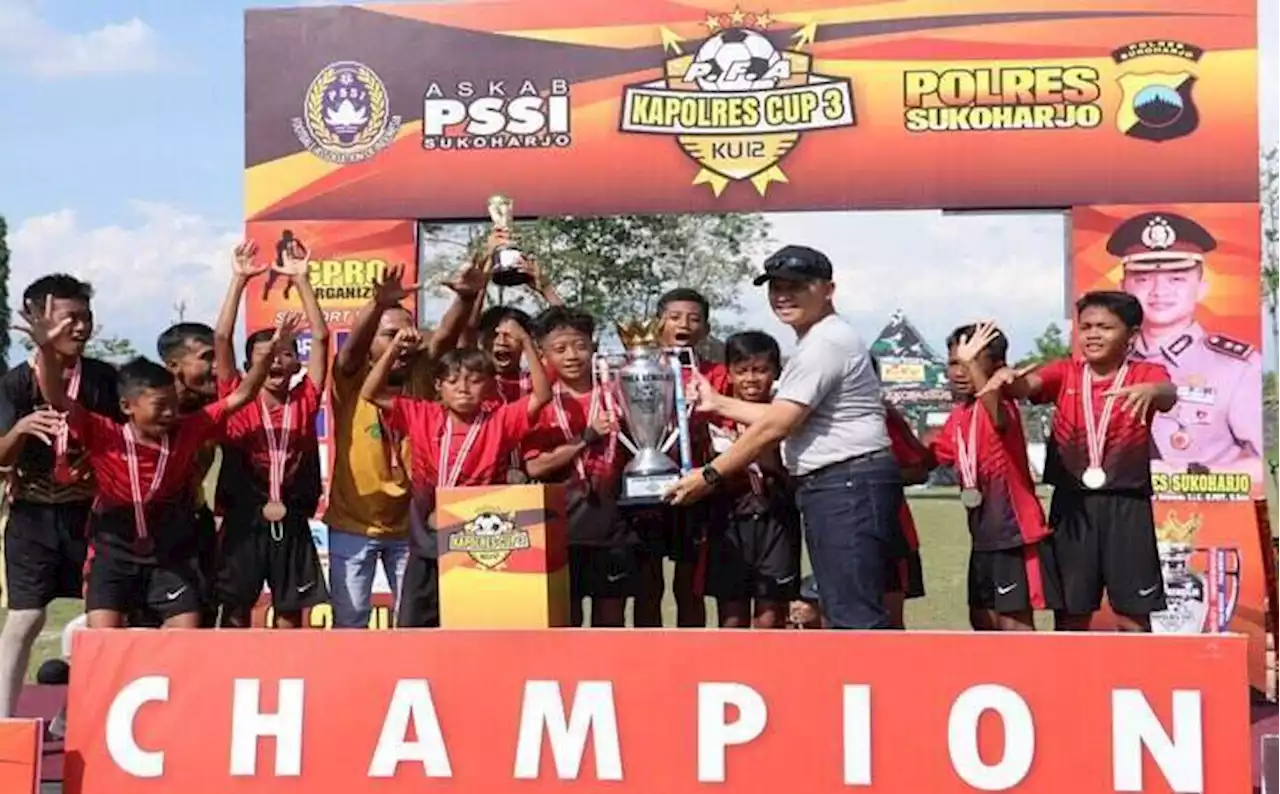 Selamat! SSB New Tugu Muda Semarang Jawara Kapolres Sukoharjo Cup 3