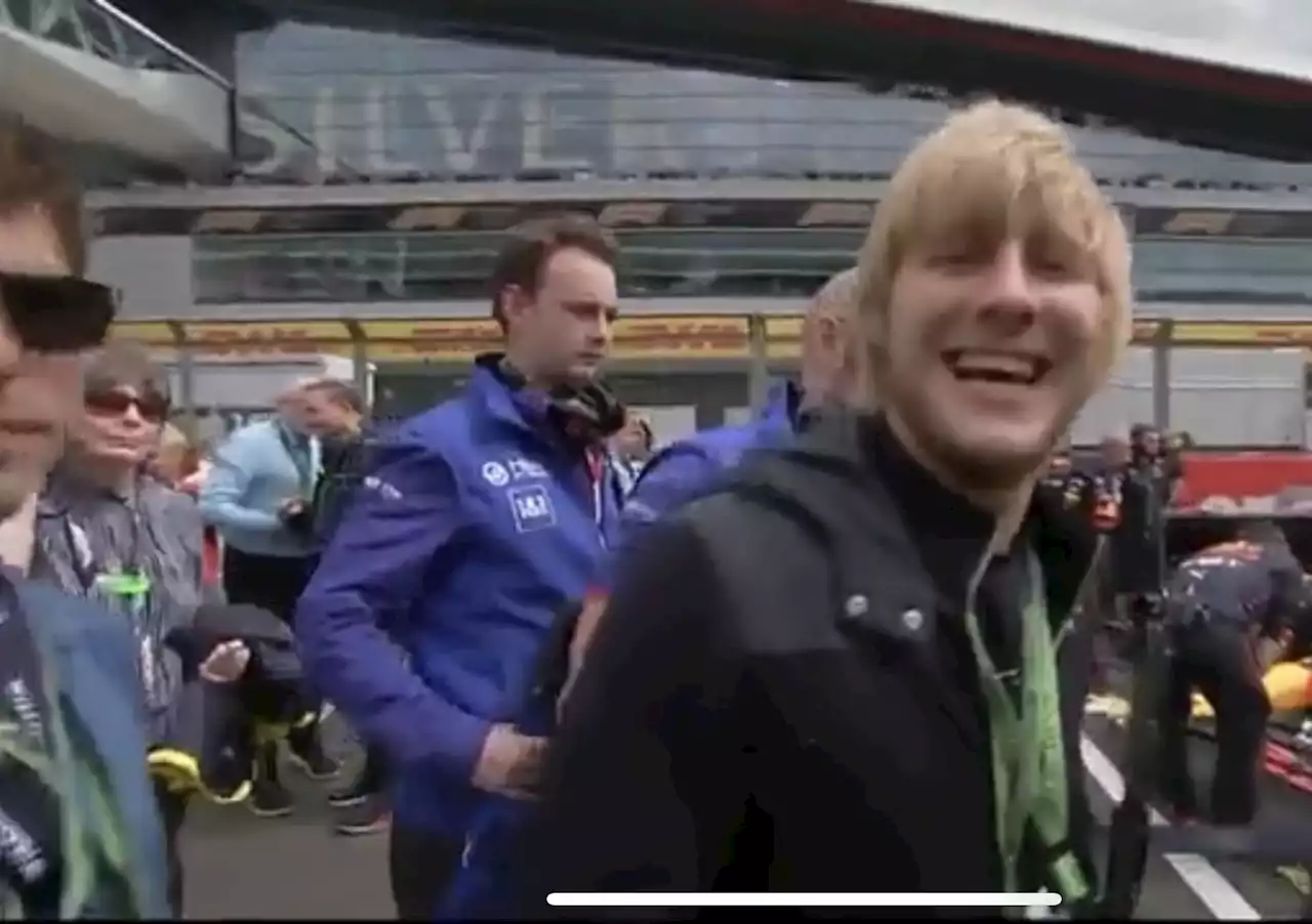 Martin Brundle fails to spot Paddy Pimblett as UFC star is spotted at British GP