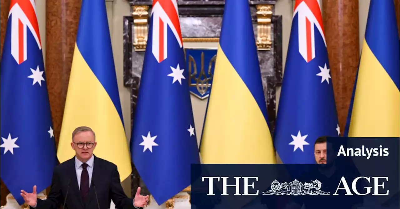 Australia is doing more to help Ukraine than some NATO members