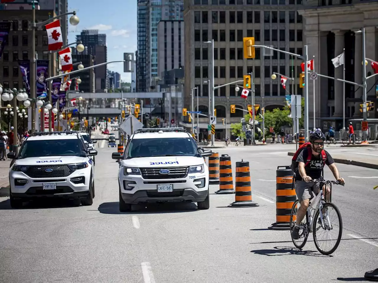 'Pleasant' Canada Day weekend in Ottawa as police maintain visibly large presence downtown