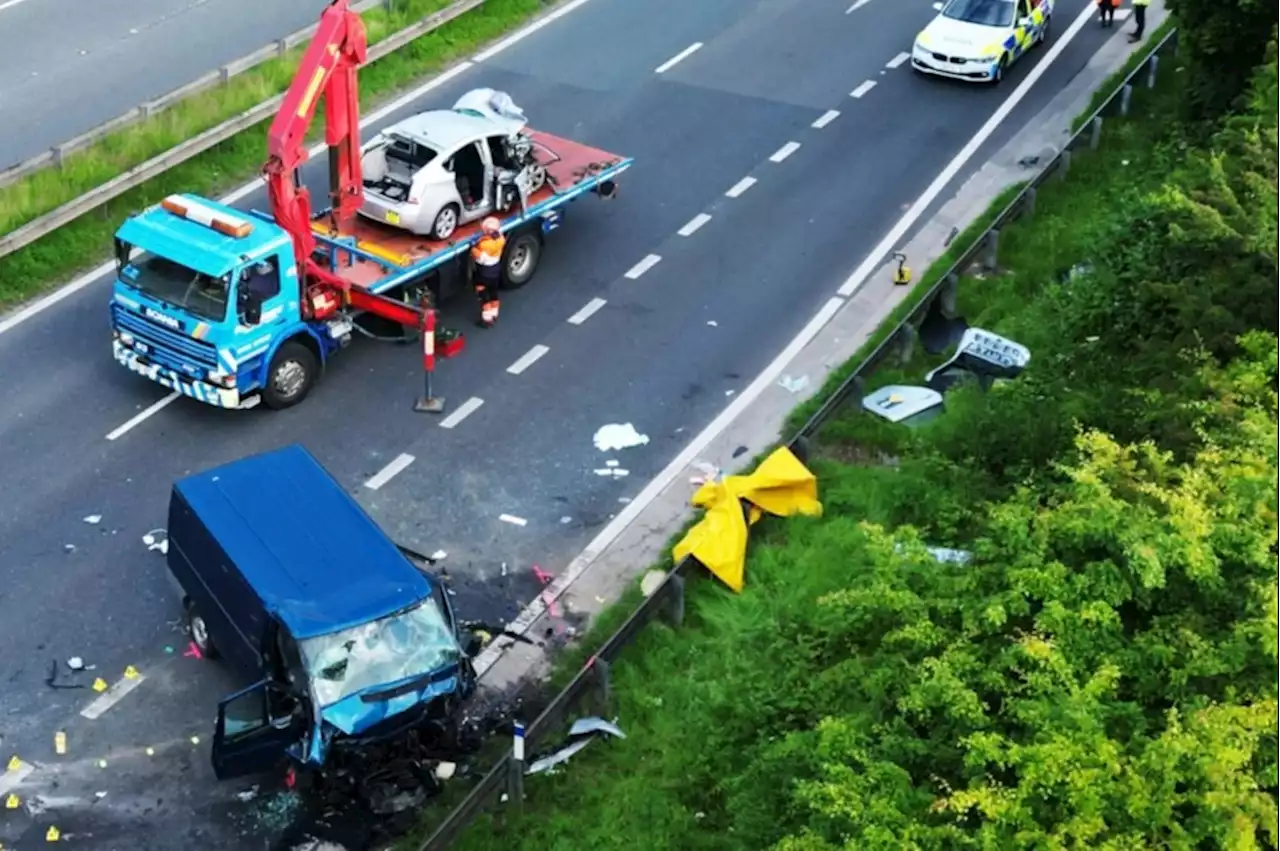 Teen ADMITS causing death of 3 people killed when van drove wrong way on M606