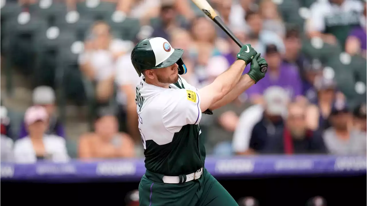 C.J. Cron's two three-run homers help Rockies rally past D-backs