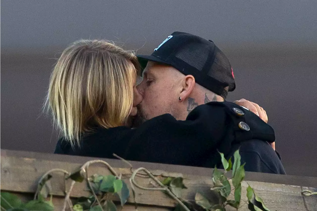 Packing on the PDA! Cameron Diaz and Benji Madden Kiss at Adele Concert