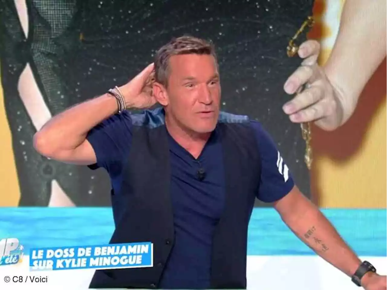 TPMP même l'été : Benjamin Castaldi révèle avoir été dragué lourdement par Kylie Minogue (ZAPTV) - Voici