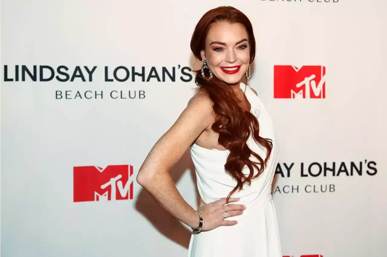 Actress Lindsay Lohan celebrates birthday as married woman