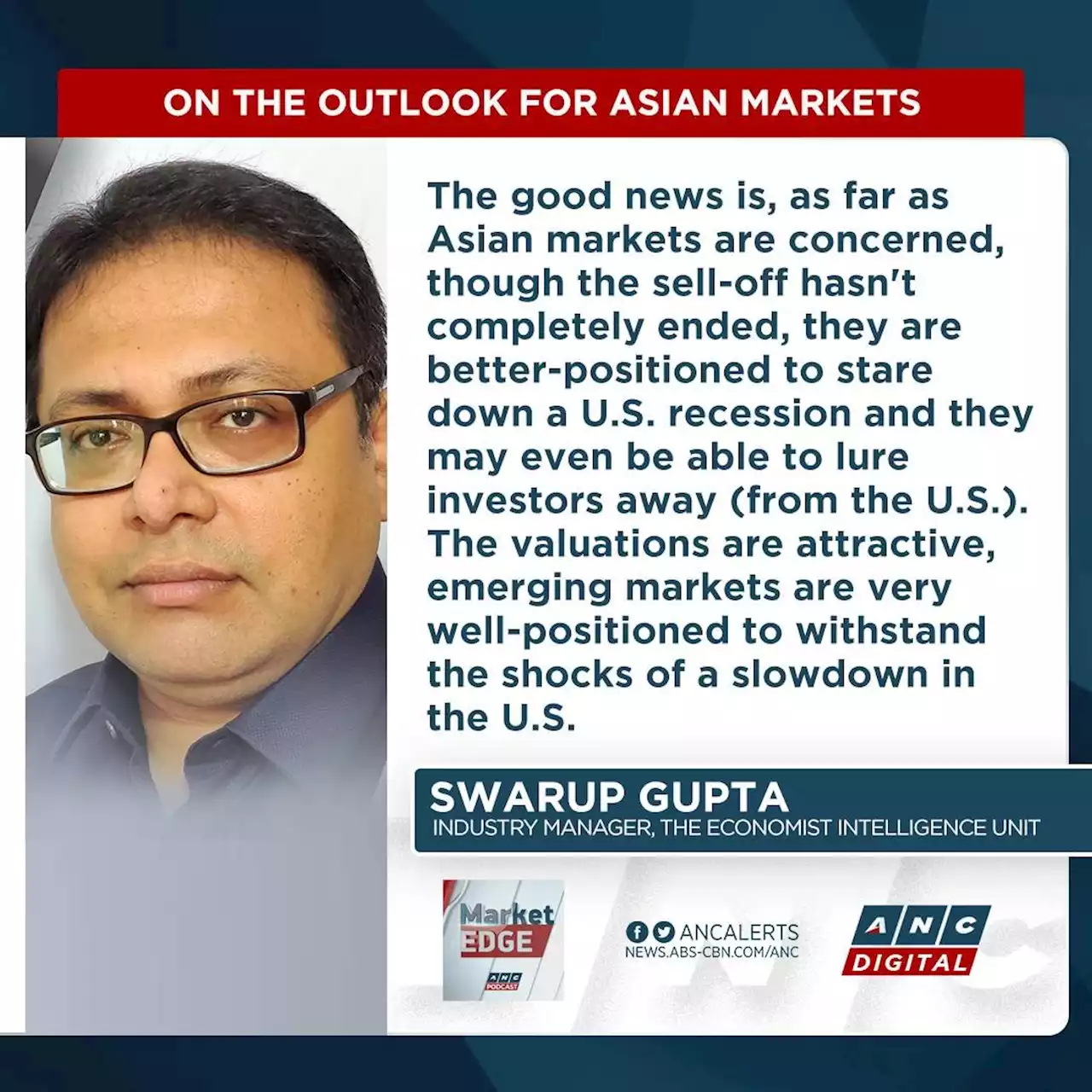 Asian markets 'better positioned' to stare down possible US recession: analyst | ANC