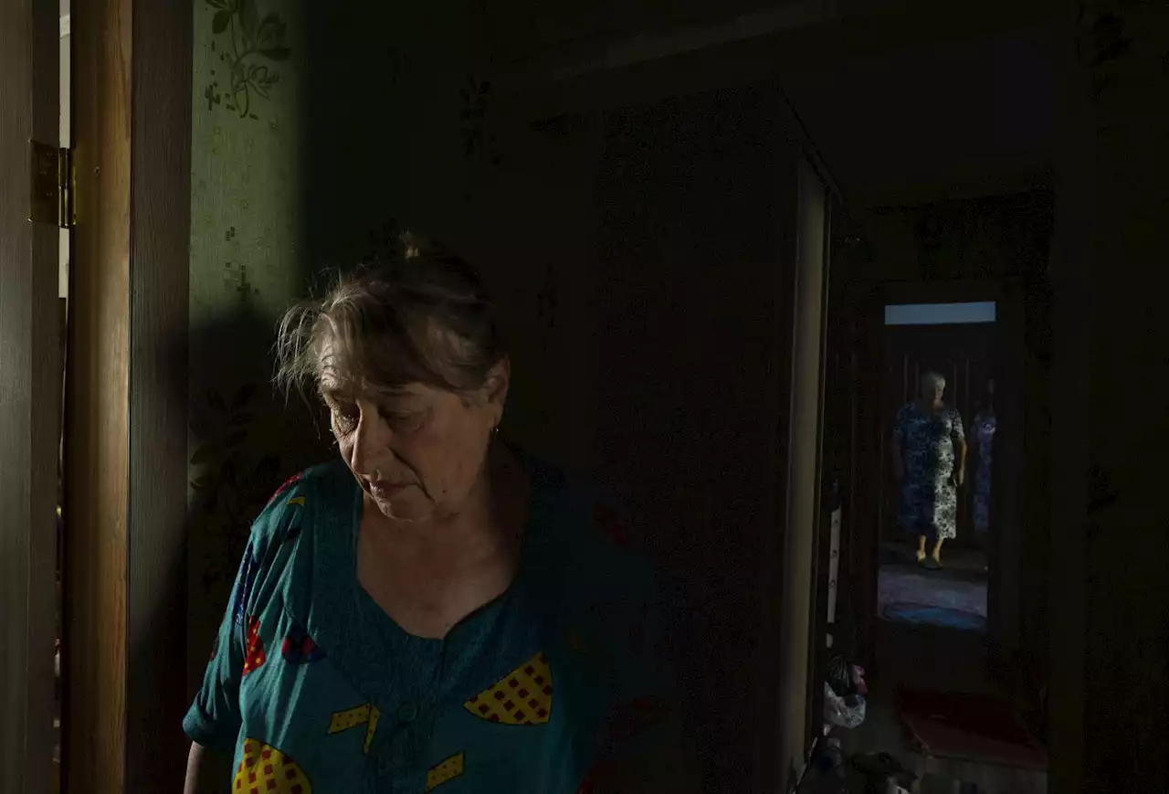 Ukrainians displaced near Kyiv fear for war-damaged homes