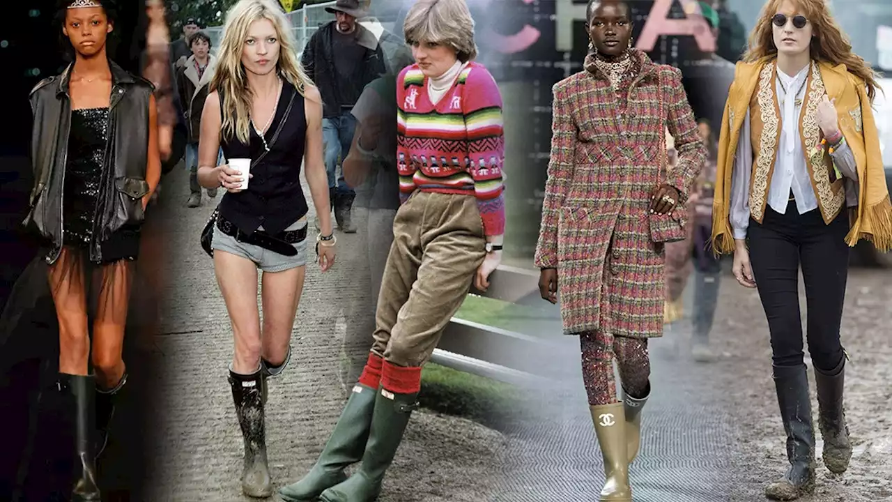 How Wellington Boots Became A Cool Festival-Girl Staple