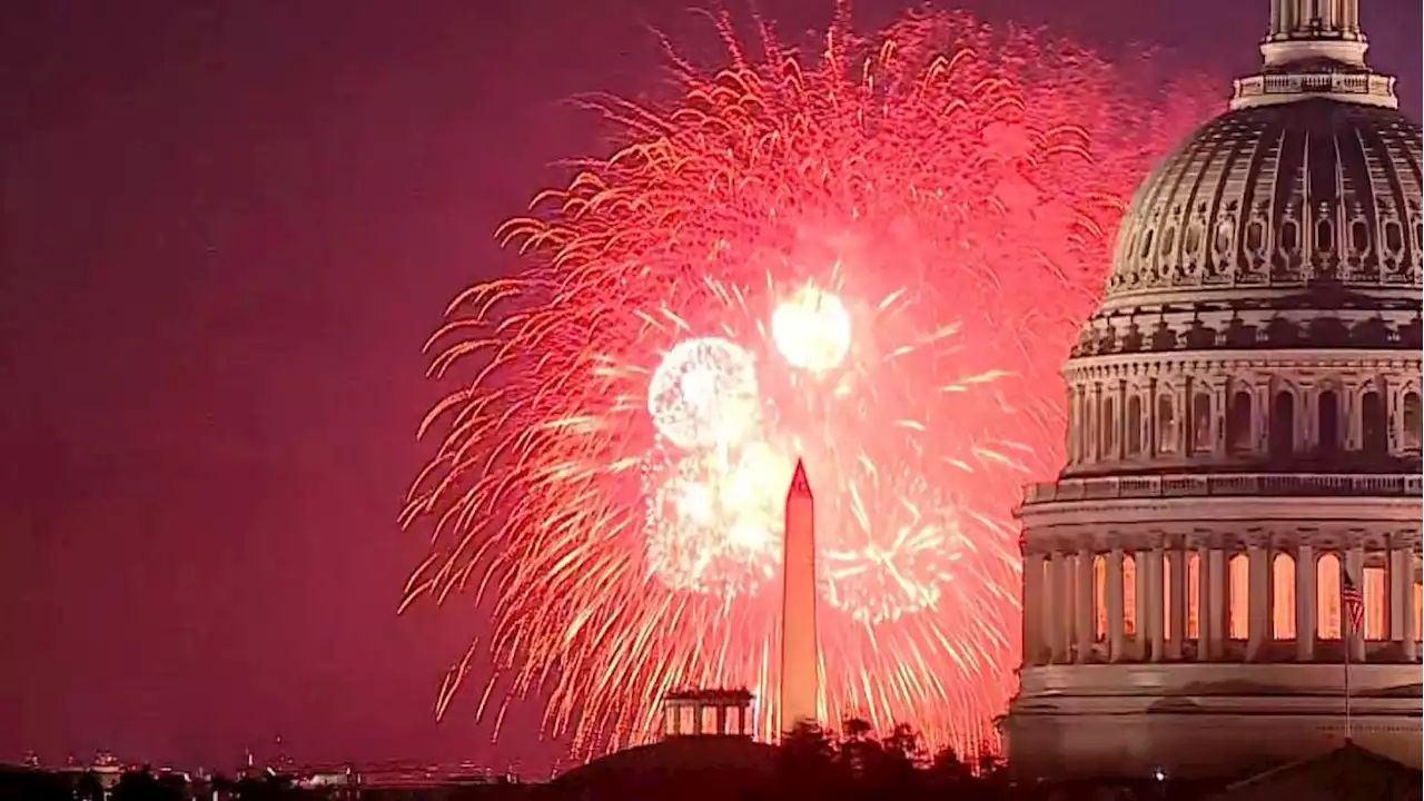 Watch: See spectacular finale of DC fireworks show - CNN Video