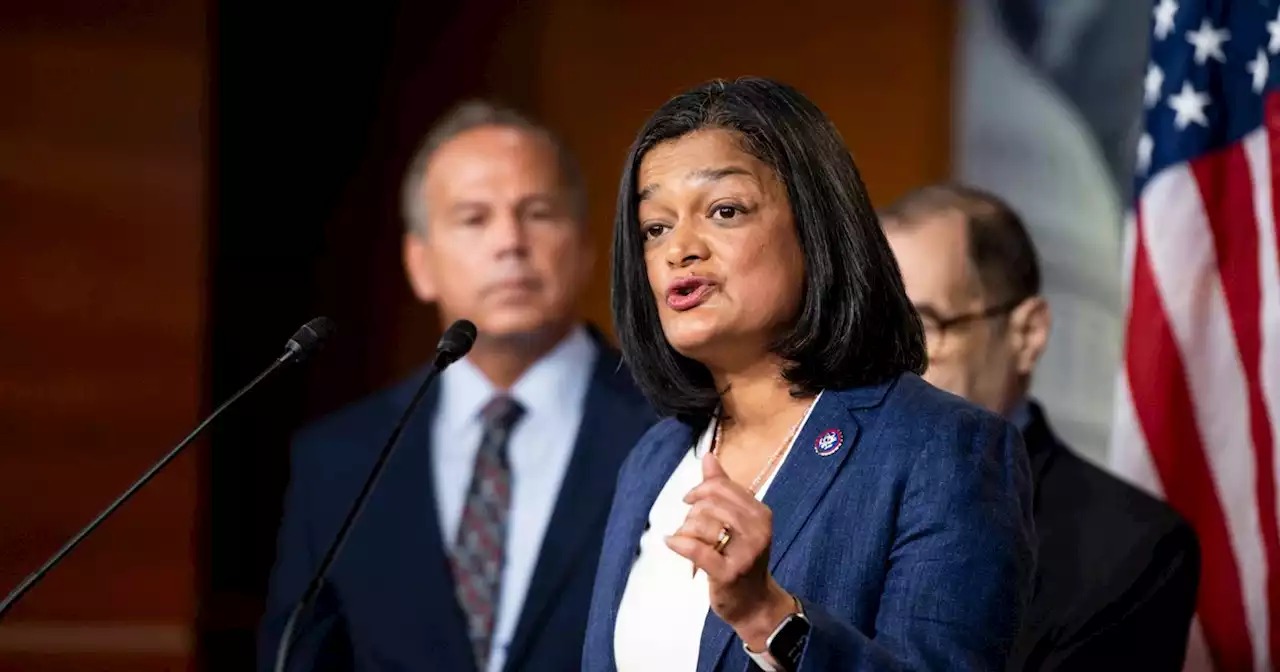 Jayapal Warns GOP Will Enact Federal Abortion Ban If It Retakes Congress