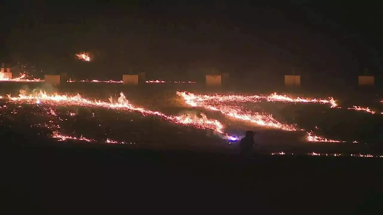 Fourth of July fireworks show in Fort Worth ends early due to grass fire