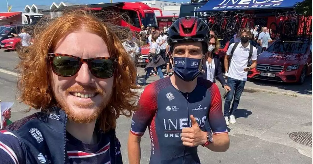 Glasgow man drives to France to collect infamous Tour De France gilet