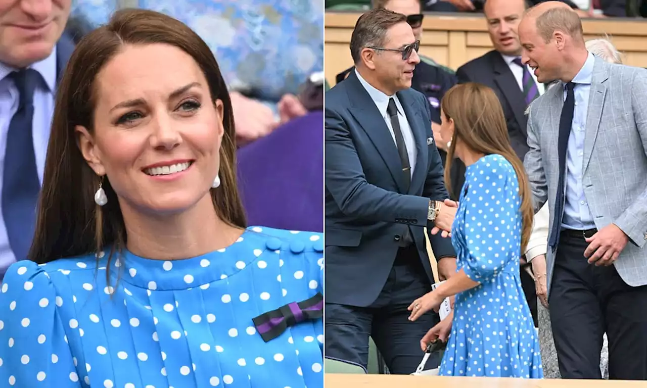 Prince William and Kate Middleton return to Wimbledon ahead of British hopeful Cameron Norrie's big match