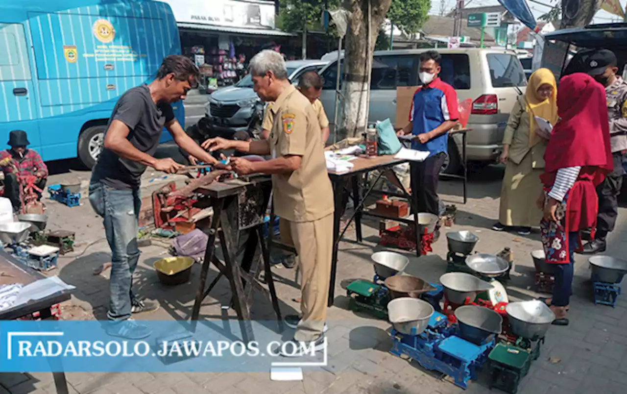 Setahun Sekali, Pemkab Sukoharjo Cek Seluruh Alat Ukur