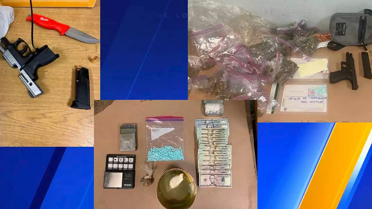 Seattle police seize drugs, several guns from 3 teens, 7 adults over three-day period