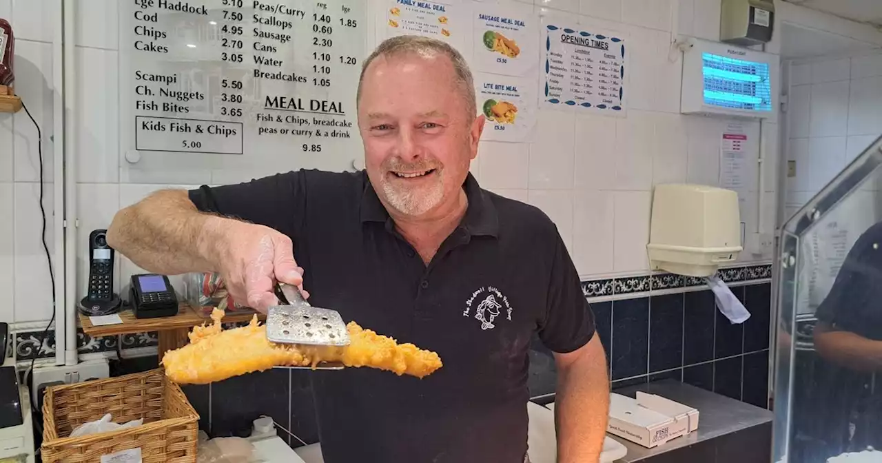 Leeds' oldest chippy in millionaire village where footballers are regulars