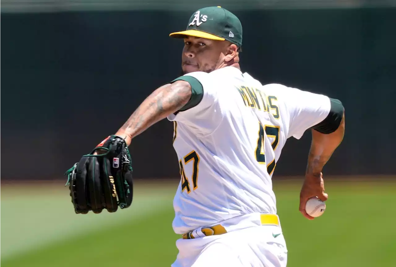 How is Frankie Montas feeling? The A’s should know more soon