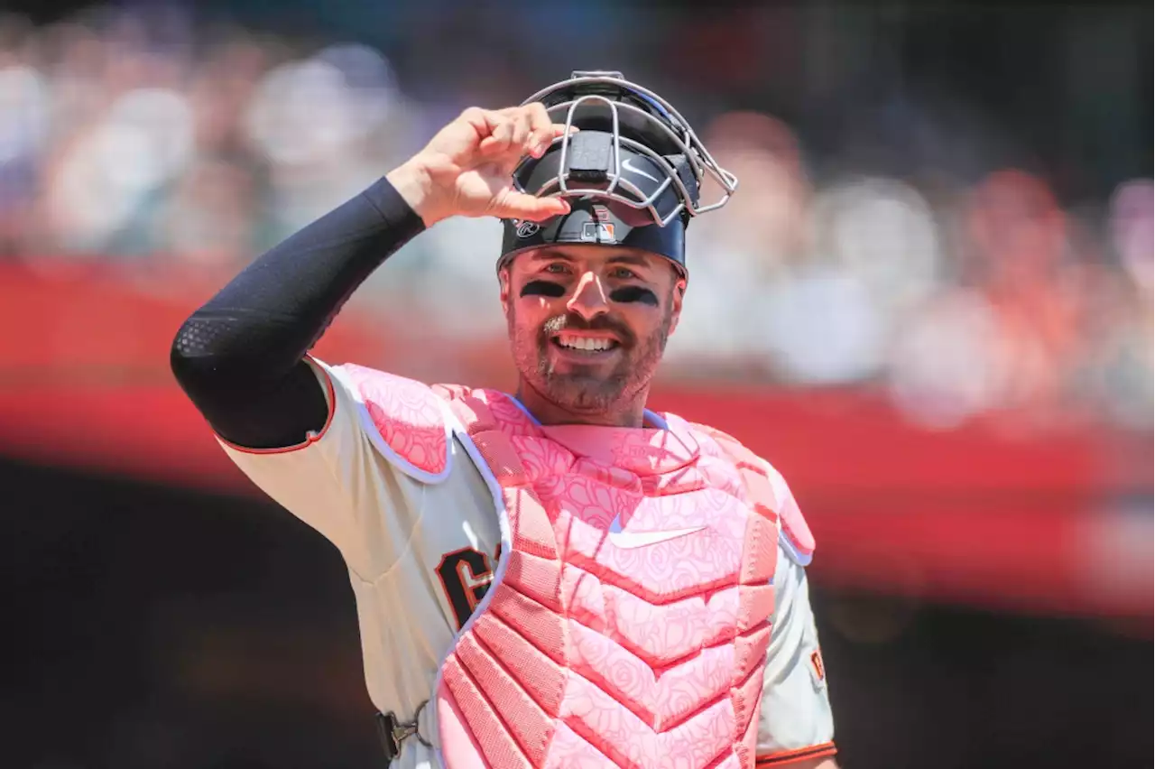 SF Giants catcher Curt Casali leaves games vs. D-backs with injury