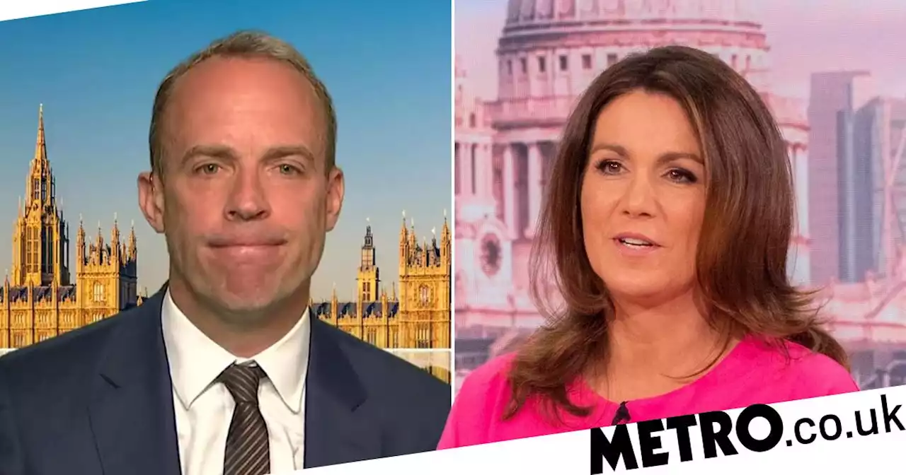 Susanna Reid 'absolutely skewers' Dominic Raab in car crash GMB interview