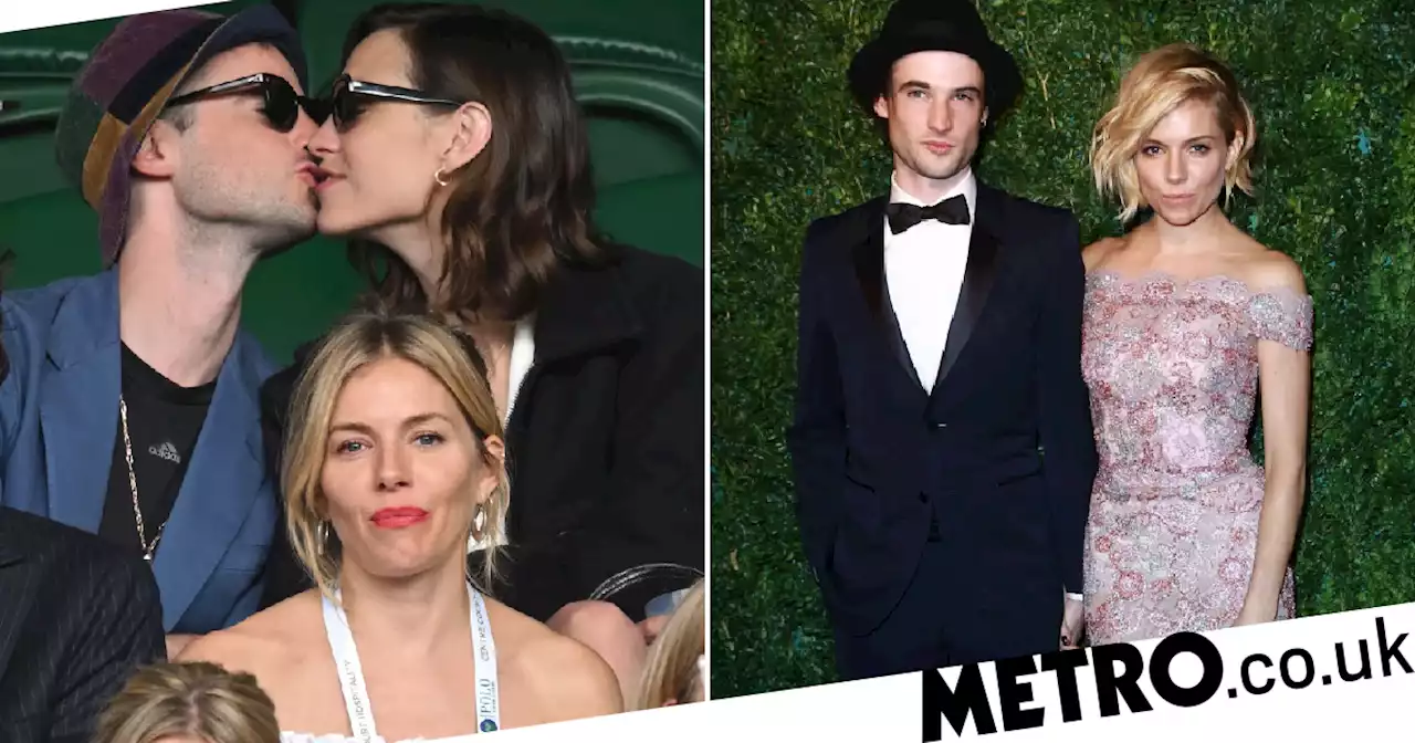 Wimbledon: Alexa Chung and Tom Sturridge kiss right behind his ex Sienna Miller