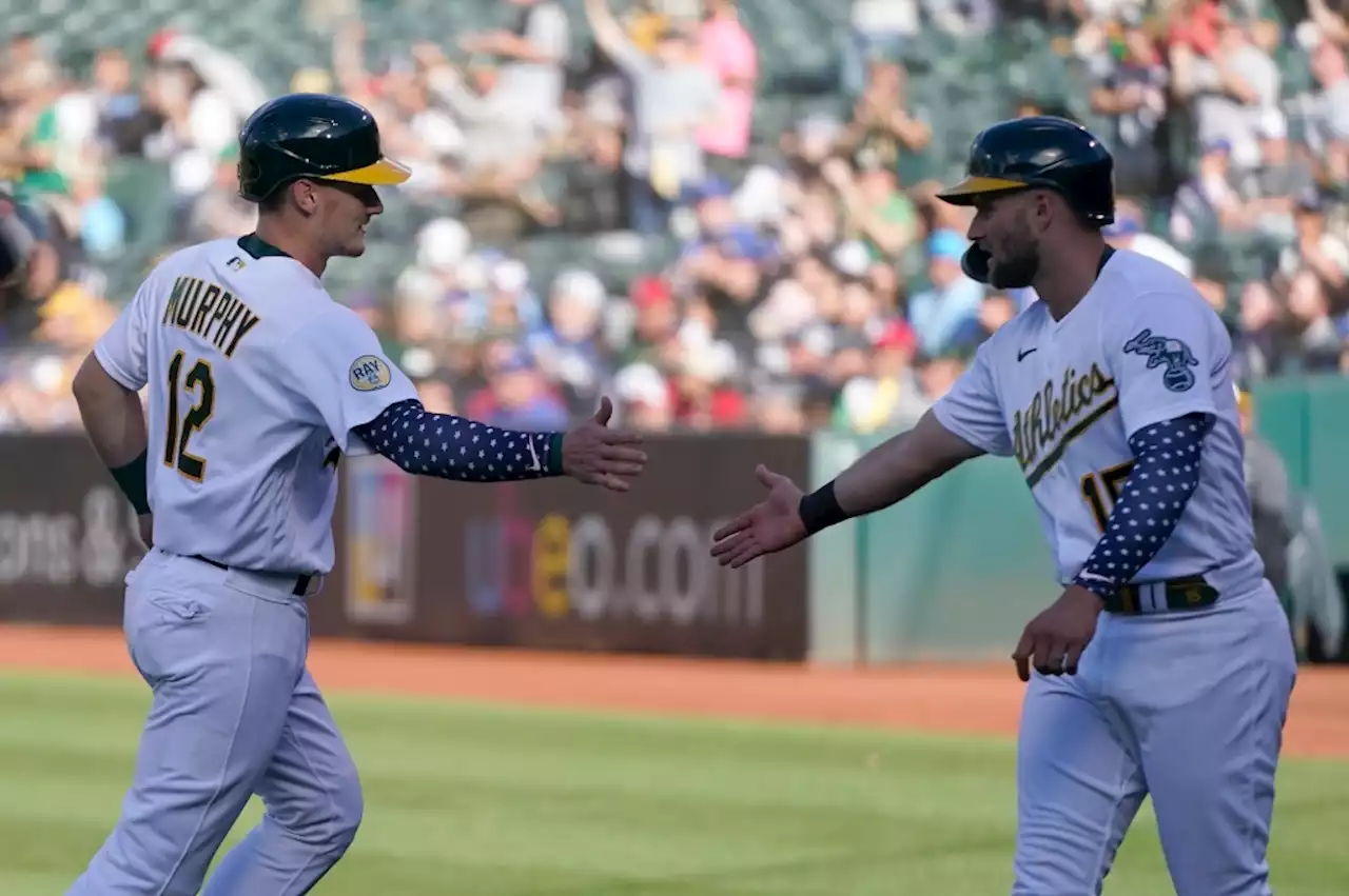 Bigger Coliseum crowd makes big difference, as A’s players love ‘electric’ environment