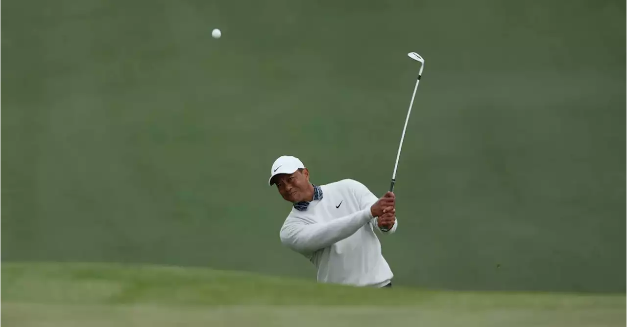 Tiger Woods shoots 77 to open pro-am in Ireland