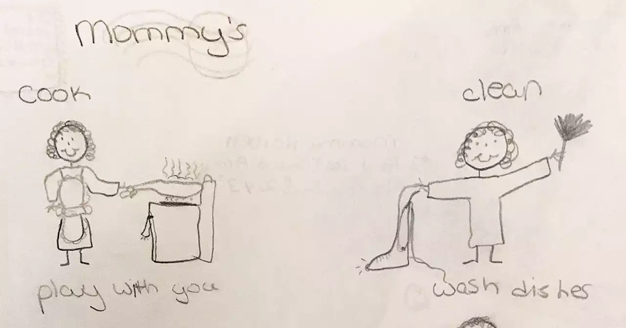 I Found My Childhood Drawing About ‘What Mommies Do’––It Was A Wake-Up Call