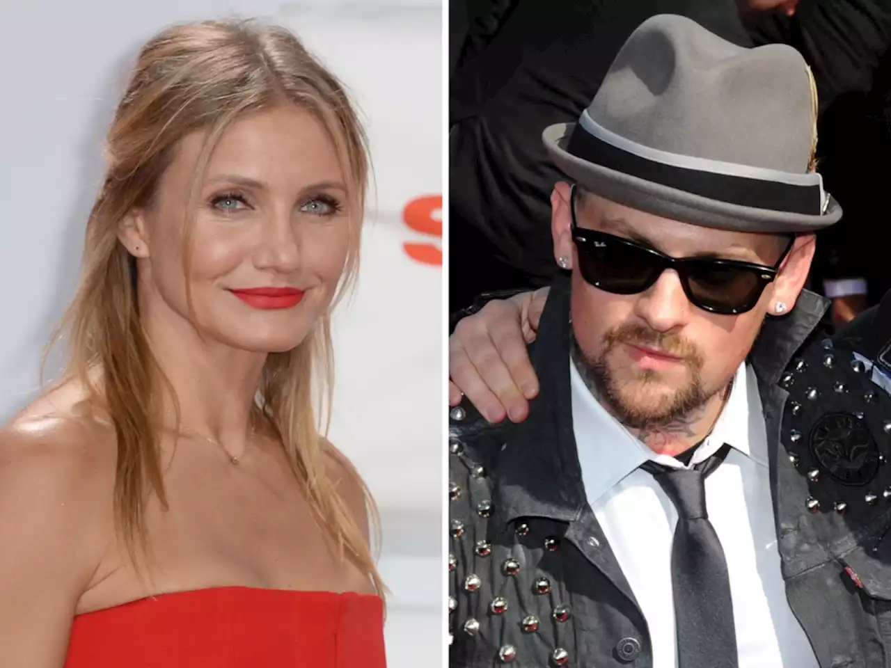 Cameron Diaz & Benji Madden Share a Affectionate Moment in London Amid Her Hollywood Comeback