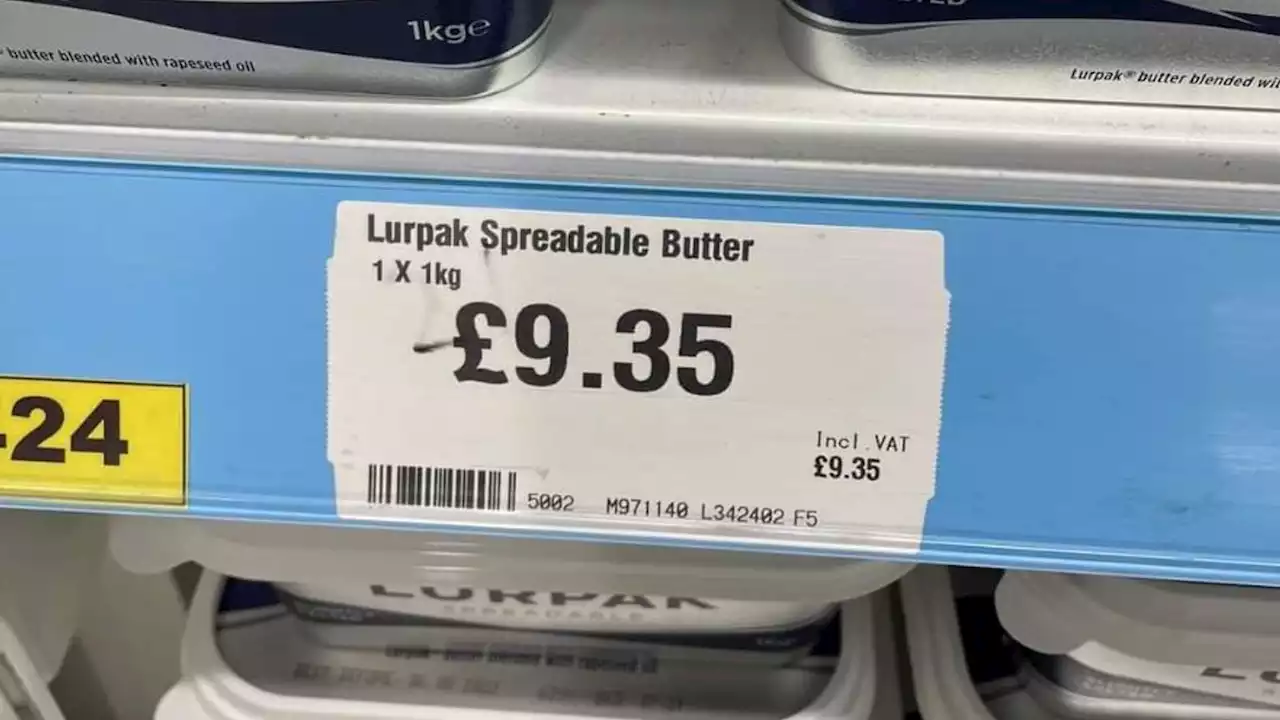 Cost of living live updates: Disbelief as cost of Lurpak hits £9.35 in major supermarket