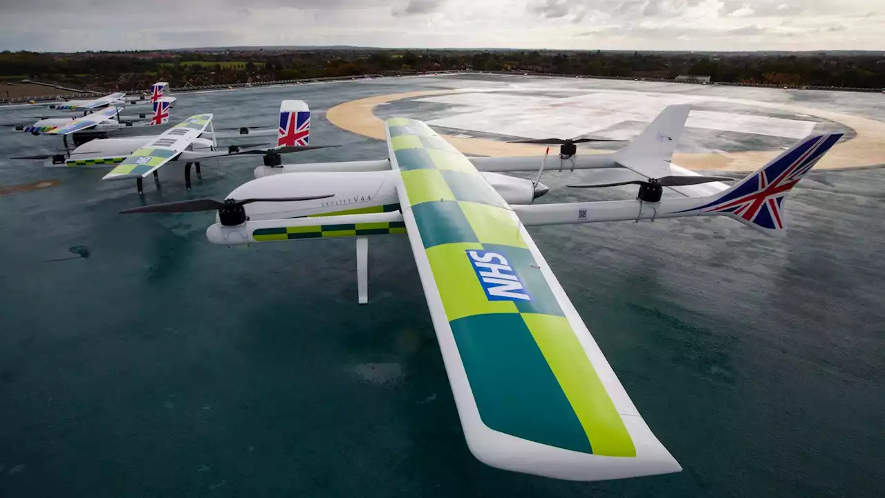 Drones to deliver chemotherapy drugs in half an hour in NHS trial on Isle of Wight