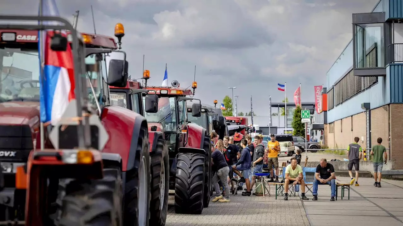 Protestierende Bauern: In den Niederlanden drohen leere Supermarktregale