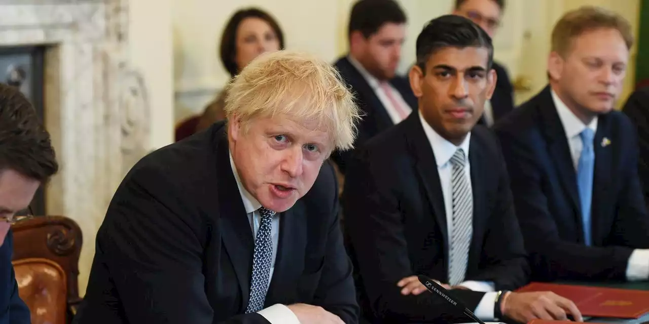 U.K. Chancellor Rishi Sunak Resigns in Blow to Boris Johnson’s Government