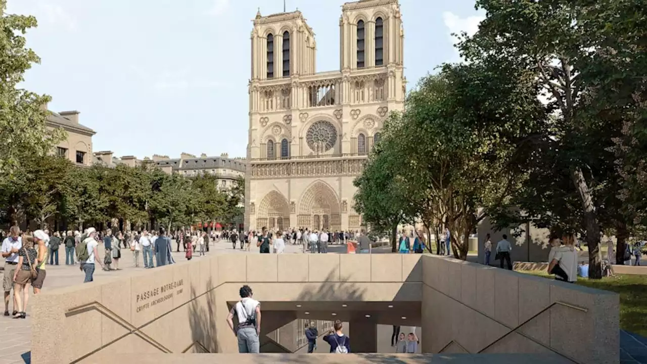 Plans revealed for redeveloped area around Notre-Dame cathedral