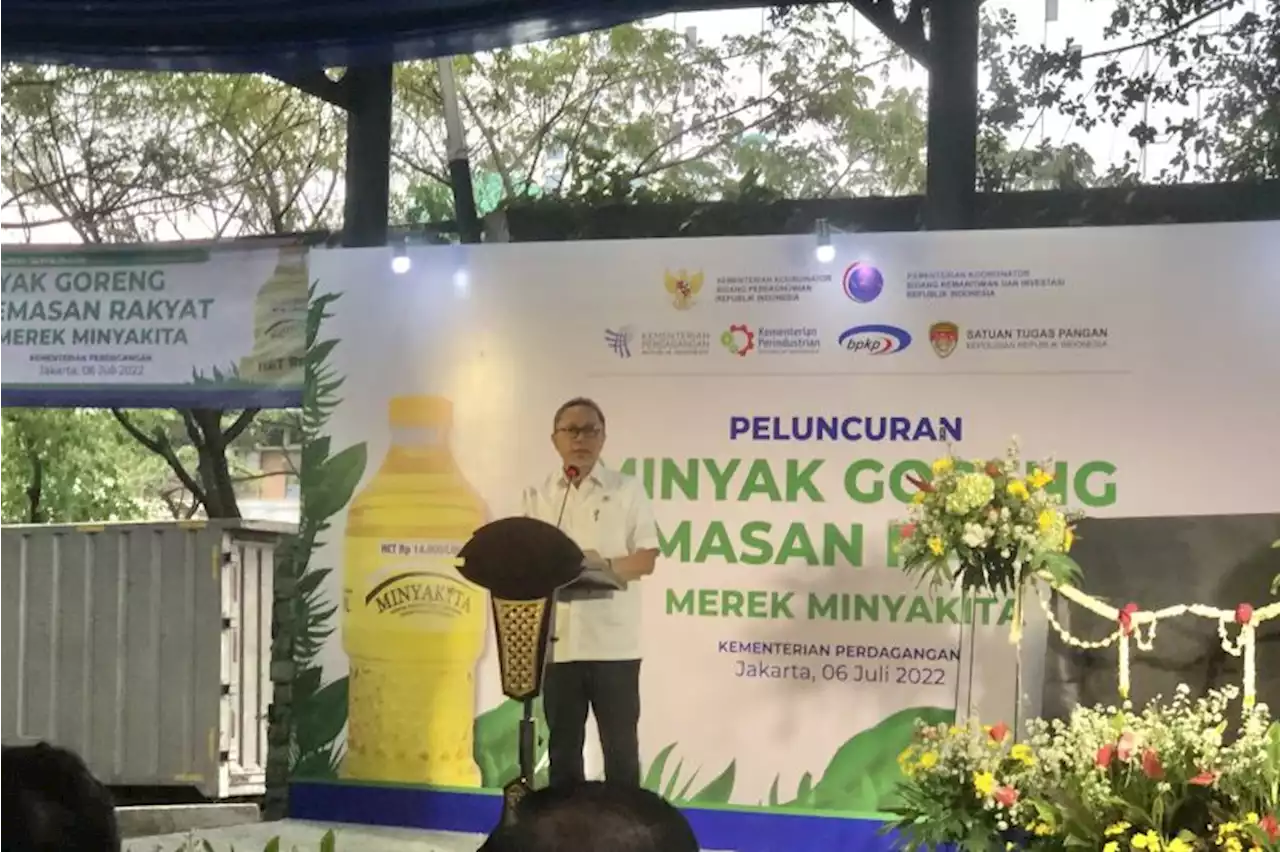 Mendag luncurkan Minyakita seharga Rp14.000 per liter