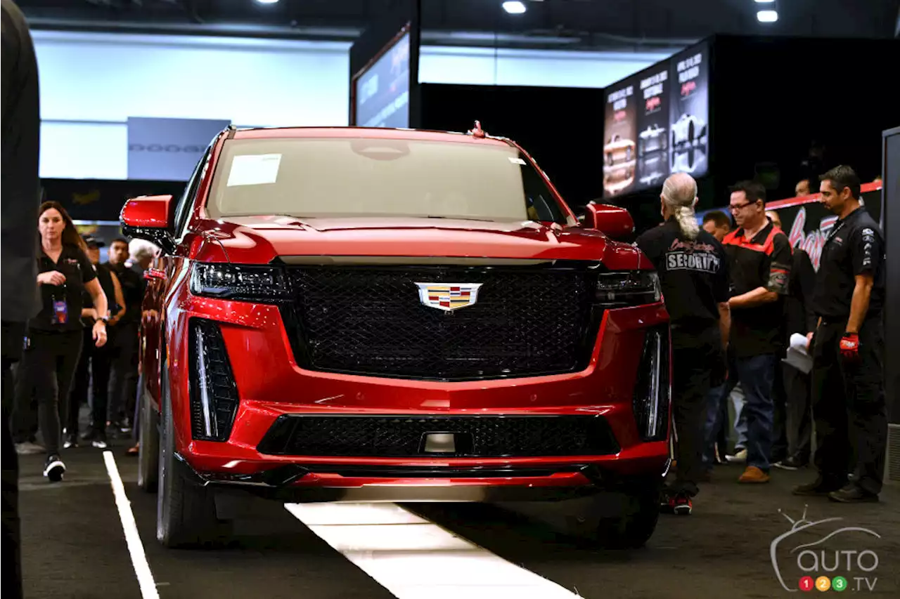 Un demi-million pour le premier Cadillac Escalade-V | Actualités automobile | Auto123