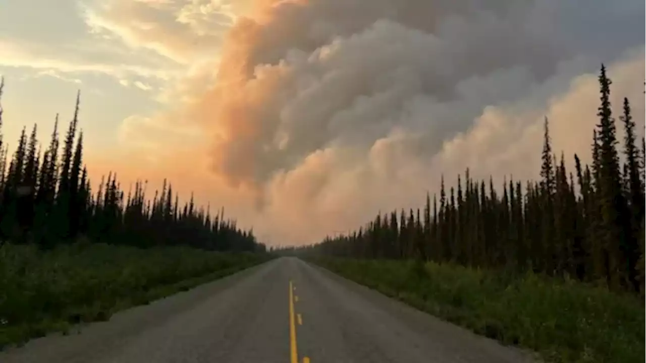 Evacuation alert issued for some Yukon communities due to wildfire | CBC News
