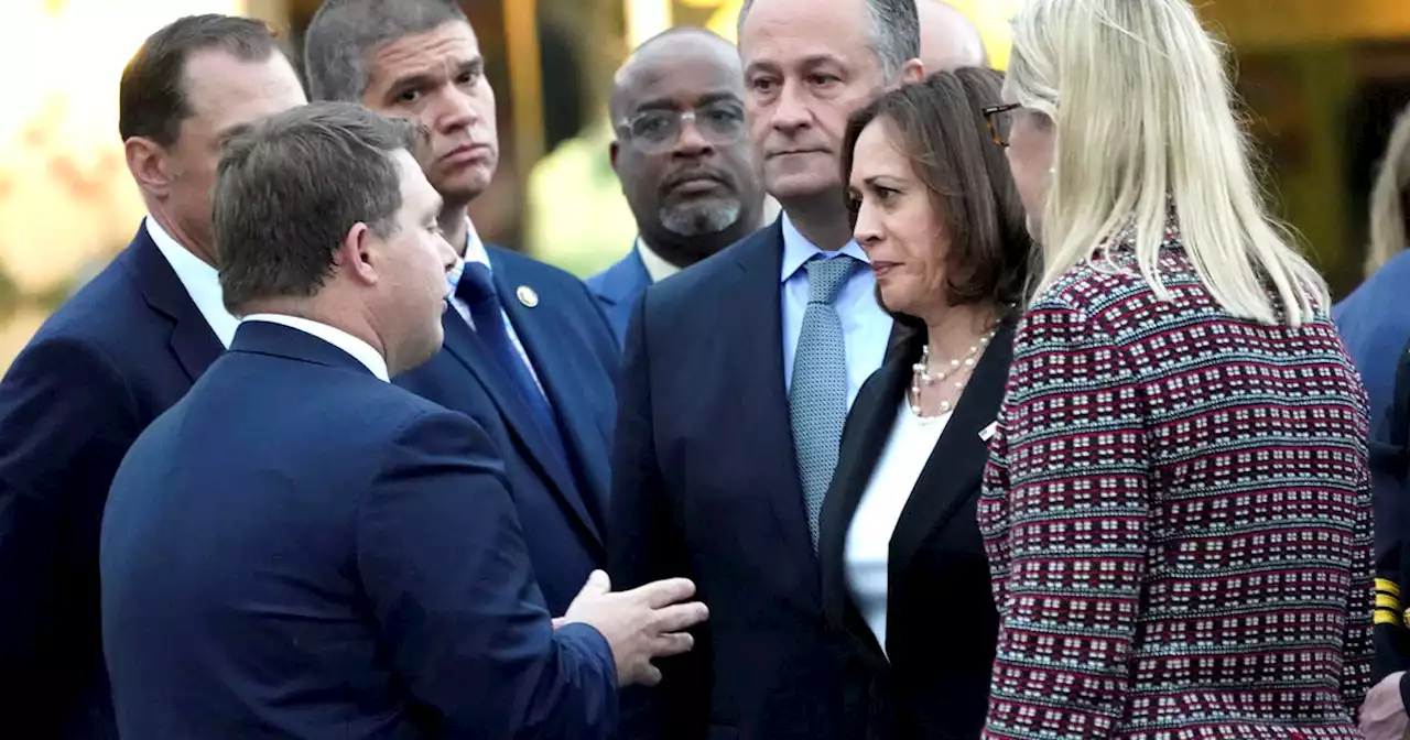 Vice President Kamala Harris visits Highland Park, calls deadly mass shooting 'absolutely senseless'